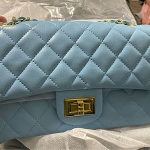 New waffle crossbody or shoulder bag